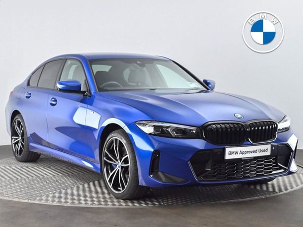 BMW 3-Series Saloon, Petrol Plug-in Hybrid, 2024, Blue