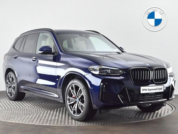 BMW X3 SUV, Petrol Plug-in Hybrid, 2024, Blue