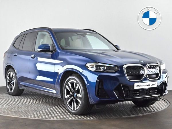 BMW iX3 SUV, Electric, 2024, Blue