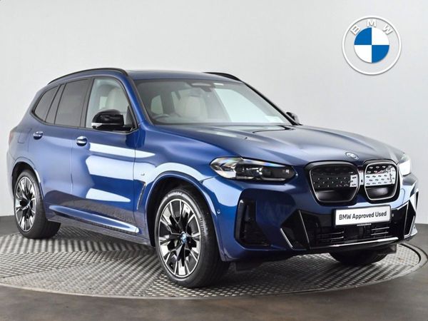 BMW iX3 SUV, Electric, 2024, Blue