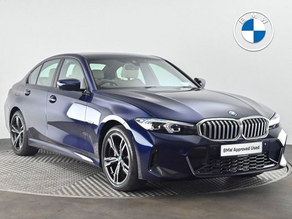 BMW 3-Series Saloon, Petrol Plug-in Hybrid, 2023, Blue