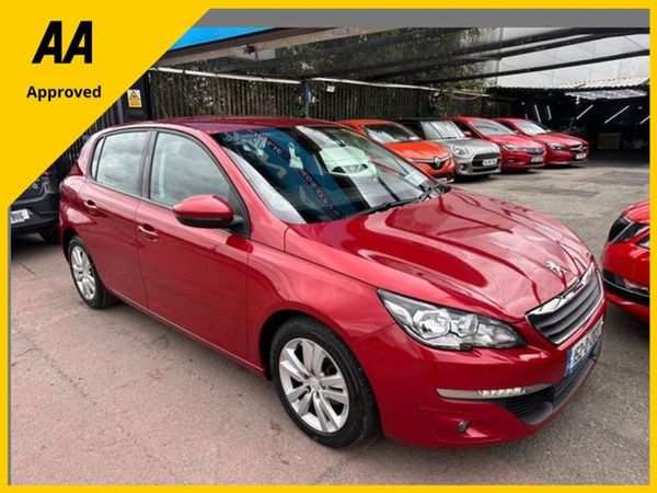 Peugeot 308 Hatchback, Diesel, 2015, Red