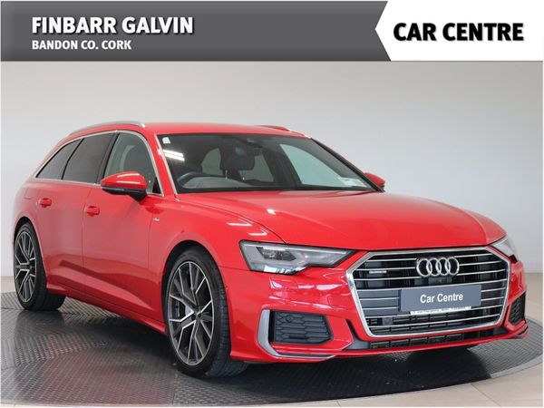 Audi A6 Estate, Petrol Plug-in Hybrid, 2023, Red
