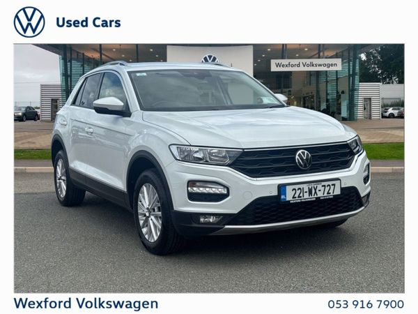 Volkswagen T-Roc SUV, Petrol, 2022, White