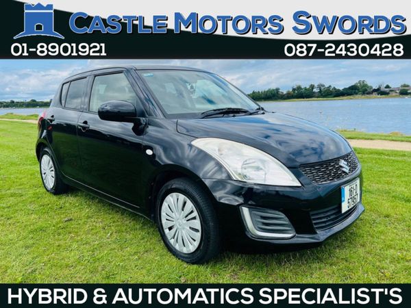 Suzuki Swift Hatchback, Petrol, 2016, Black