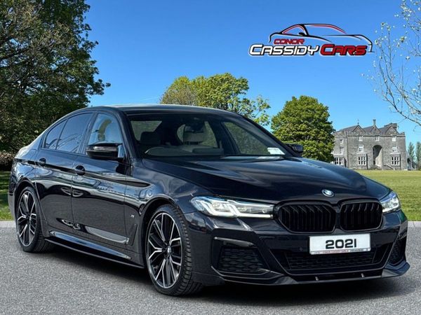 BMW 5-Series Saloon, Diesel, 2021, Black