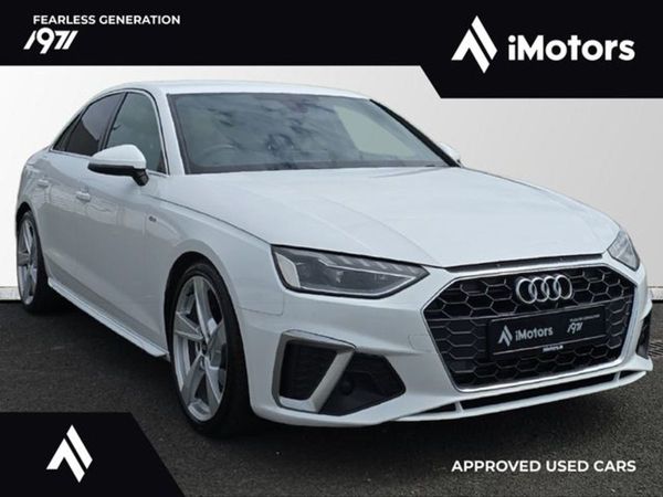 Audi A4 Saloon, Petrol, 2022, White