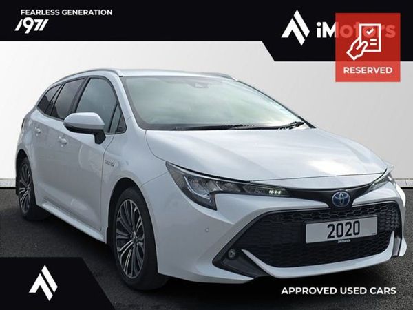 Toyota Corolla Estate, Petrol, 2020, White
