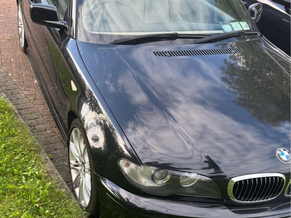 BMW 3-Series Convertible, Petrol, 2005, Black