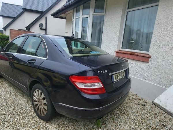 Mercedes-Benz C-Class Saloon, Petrol, 2007, Blue