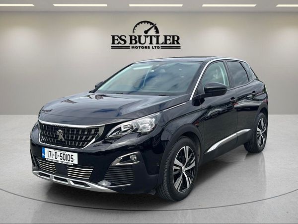 Peugeot 3008 SUV, Diesel, 2017, Black