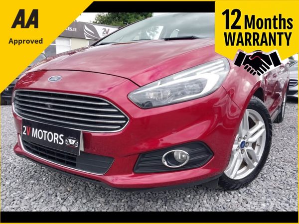 Ford S-Max MPV, Diesel, 2016, Red