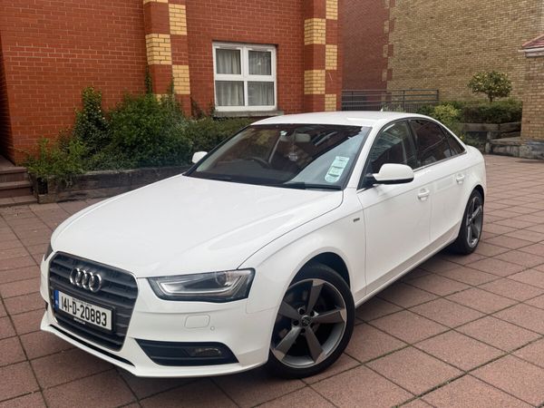 Audi A4 Saloon, Diesel, 2014, White