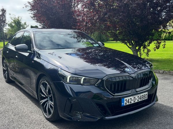 BMW 5-Series Saloon, Petrol Plug-in Hybrid, 2024, Black