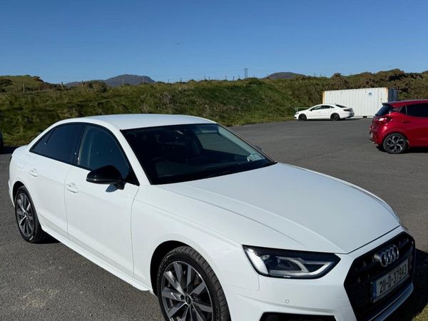 Audi A4 Saloon, Diesel, 2021, White
