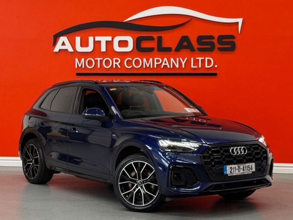 Audi Q5 Estate, Hybrid, 2021, Blue