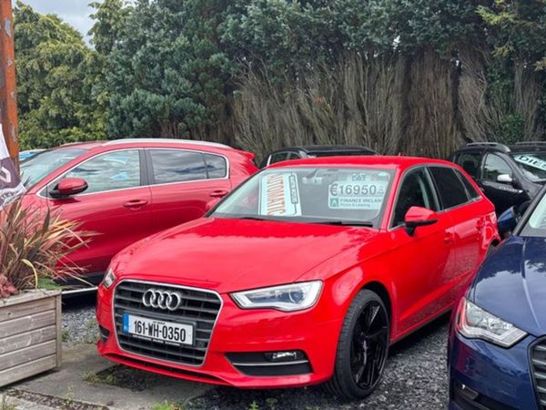 Audi A3 Hatchback, Petrol, 2016, Red