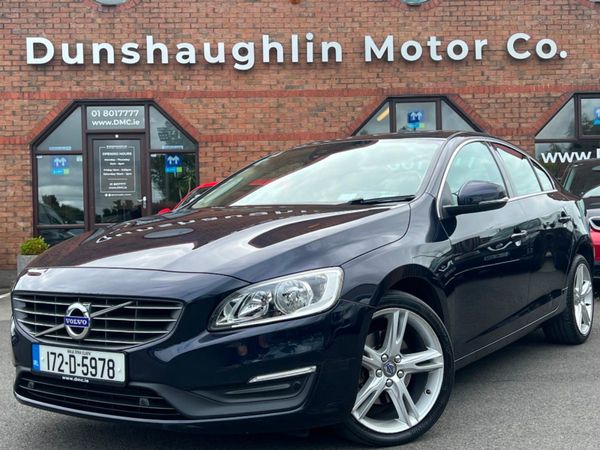 Volvo S60 Saloon, Petrol, 2017, Blue