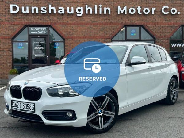 BMW 1-Series Hatchback, Petrol, 2016, White