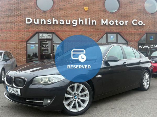 BMW 5-Series Saloon, Diesel, 2011, Grey