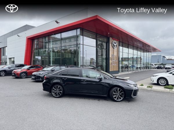 Toyota Corolla Saloon, Petrol Hybrid, 2022, Black
