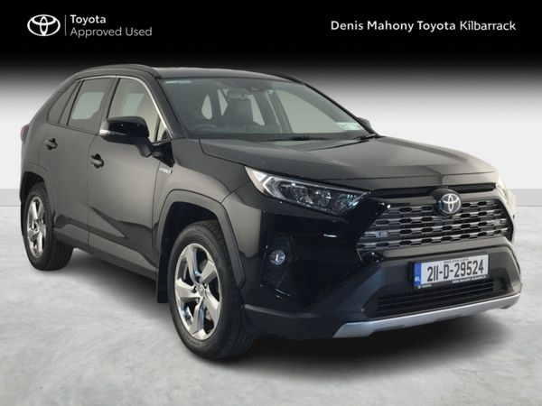 Toyota RAV4 SUV, Petrol Hybrid, 2021, Black