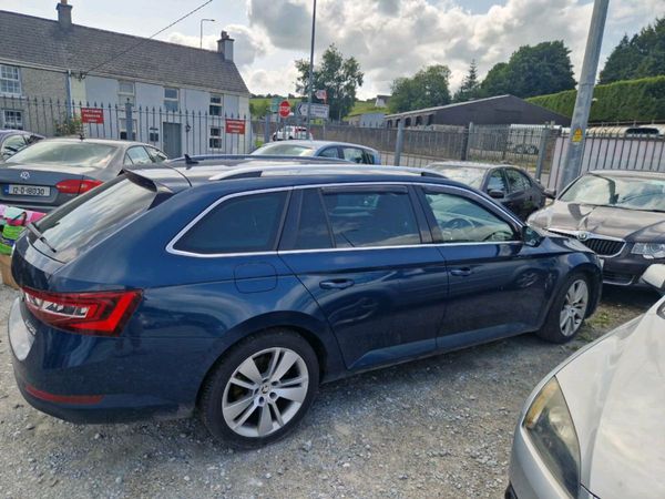 Skoda Superb Estate, Diesel, 2017, Blue