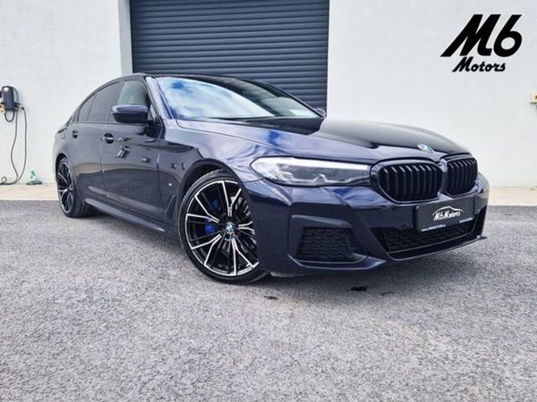 BMW 5-Series Saloon, Diesel, 2021, Black