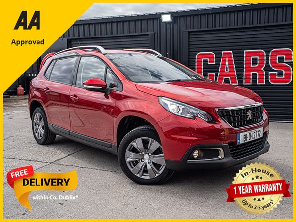 Peugeot 2008 Estate, Petrol, 2019, Red