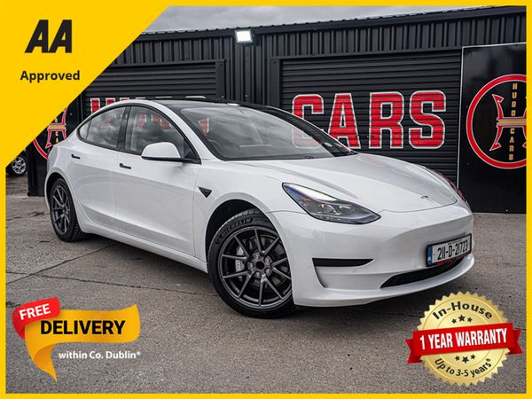 Tesla Model 3 Saloon, Electric, 2021, White