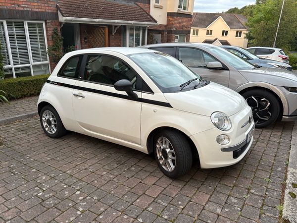 Fiat 500 Hatchback, Petrol, 2012, White