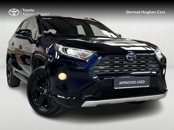 Toyota RAV4 SUV, Petrol Hybrid, 2020, Blue