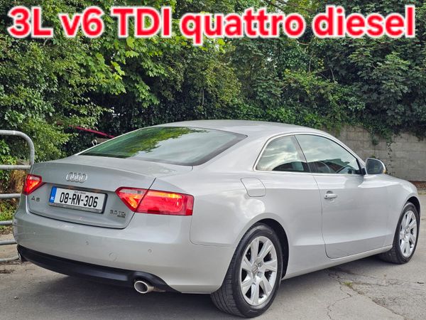 Audi A5 Coupe, Diesel, 2008, Silver