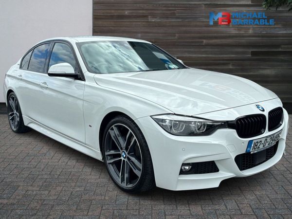 BMW 3-Series Saloon, Petrol Plug-in Hybrid, 2018, White