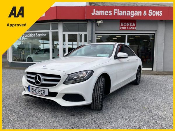 Mercedes-Benz C-Class Saloon, Diesel, 2015, White