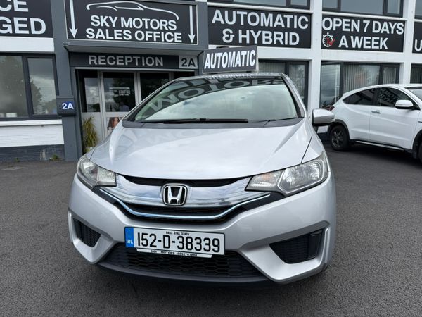 Honda Fit Hatchback, Petrol Hybrid, 2015, Silver