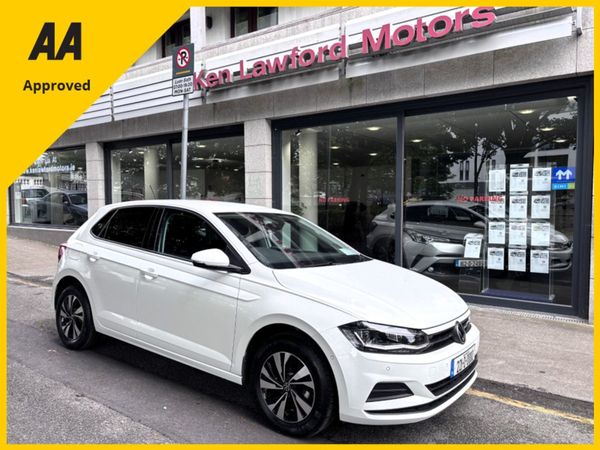 Volkswagen Polo Hatchback, Petrol, 2022, White