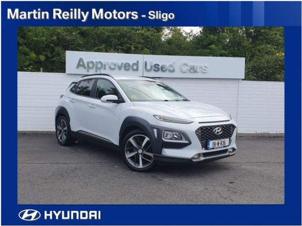 Hyundai KONA MPV, Petrol, 2019, White