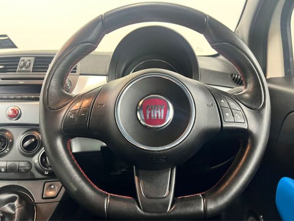 Fiat 500 Hatchback, Petrol, 2015, White