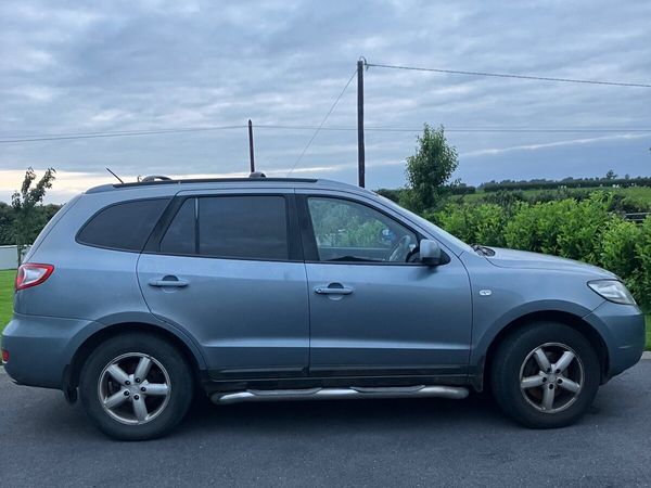 Hyundai Santa Fe SUV, Diesel, 2008, Blue
