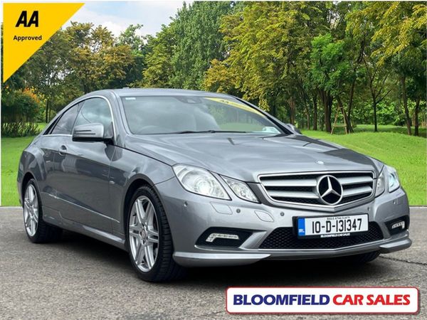 Mercedes-Benz E-Class Coupe, Diesel, 2010, Silver