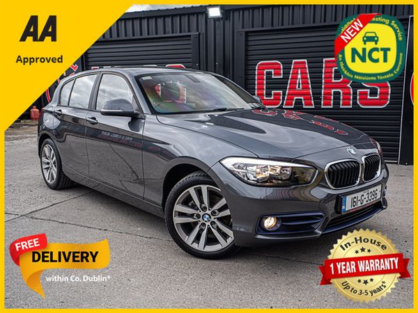 BMW 1-Series Hatchback, Diesel, 2016, Grey
