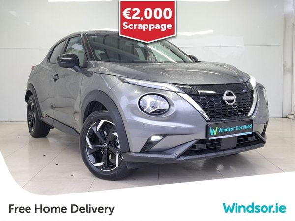 Nissan Juke SUV, Petrol Hybrid, 2024, Grey