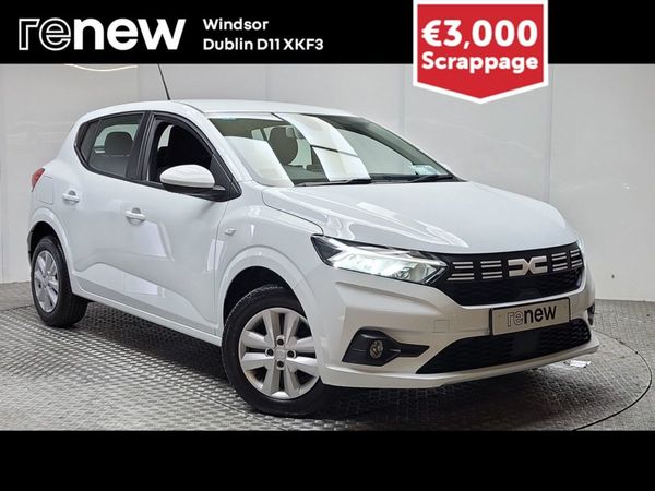 Dacia Sandero Hatchback, Petrol, 2024, White
