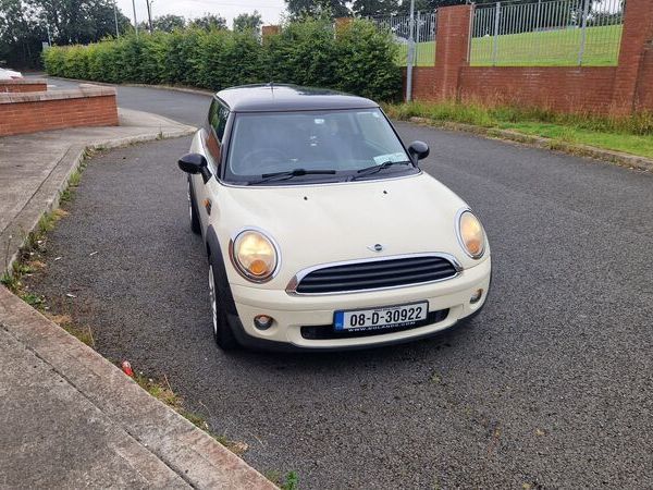 Mini One Hatchback, Petrol, 2008, White