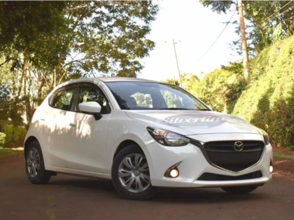 Mazda Demio Hatchback, Petrol, 2017, White