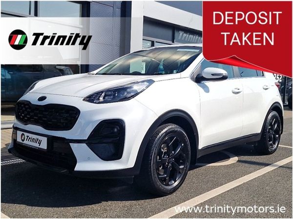 Kia Sportage SUV, Diesel Hybrid, 2021, White
