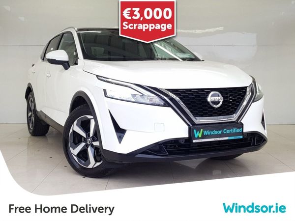 Nissan Qashqai Crossover, Petrol, 2024, White