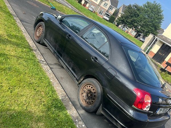 Toyota Avensis Hatchback, Diesel, 2009, Black