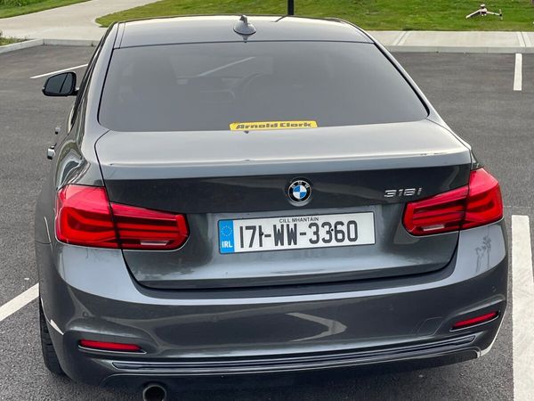BMW 3-Series Saloon, Petrol, 2017, Grey